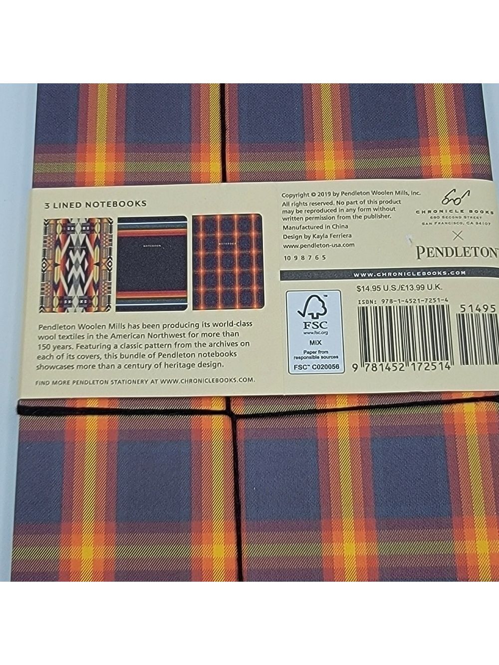 Pendleton Notebooks Cards Sticker & Pin Bundle #2149 - Picture 4 of 10